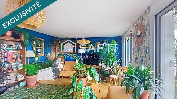 APPARTEMENT T3 EN DERNIER ETAGE AVEC GRAND BALCON + CAVE
