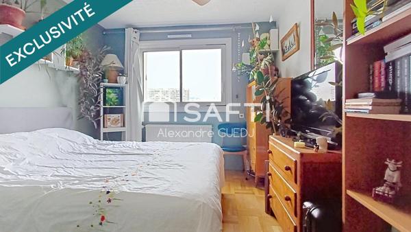 APPARTEMENT T3 EN DERNIER ETAGE AVEC GRAND BALCON + CAVE