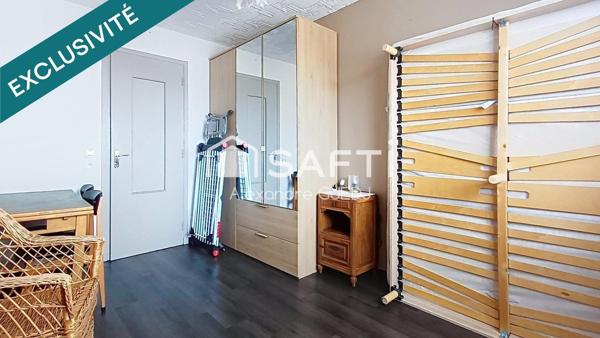 APPARTEMENT T3 EN DERNIER ETAGE AVEC GRAND BALCON + CAVE
