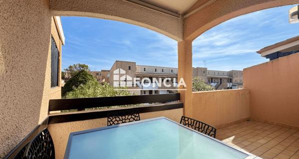 À vendre Appartement 2 pièces 26.29 m² - Le Cap D'agde 34300