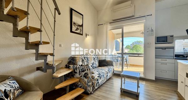 À vendre Appartement 2 pièces 26.29 m² - Le Cap D'agde 34300