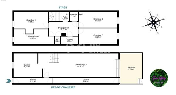 Maison Chavigny 5 pièce(s) 146 m2 vendue louée