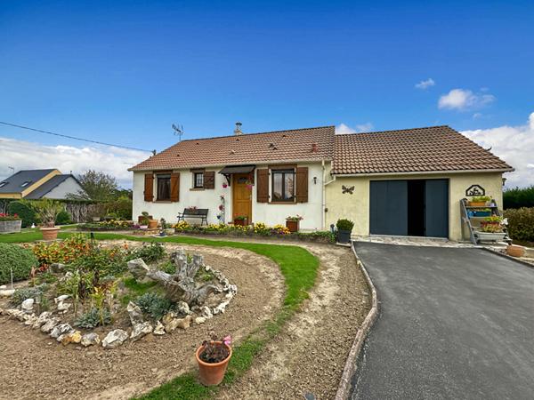 Maison plain pied Garage Jardin