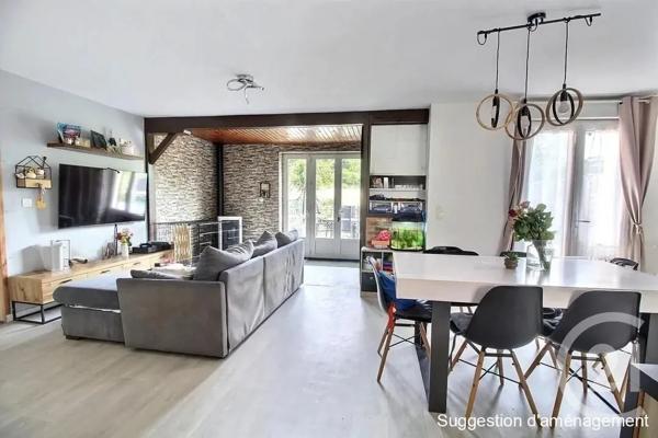 Maison à vendre  4 pièces - 88,70 m 2   CHATEAU THIERRY  - 02