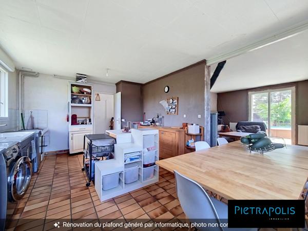 Maison individuelle à rénover - 3 chambres -  Terrain 577m²