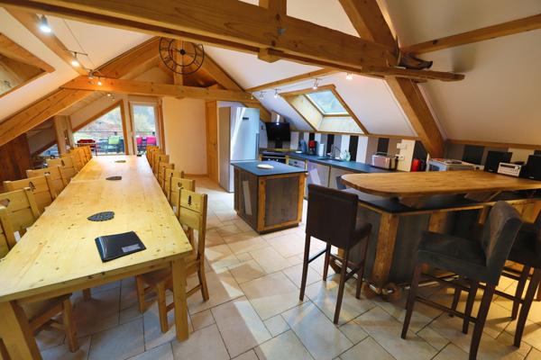 Dpt Vosges (88), à vendre LA BRESSE gite en pierre P9 de 284,15 m² - Terrain de 3 700 m²