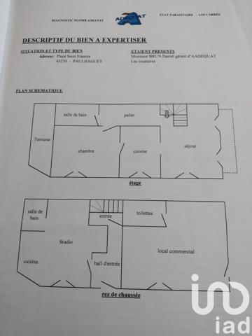 Immeuble à vendre 150 m² Paulhaguet