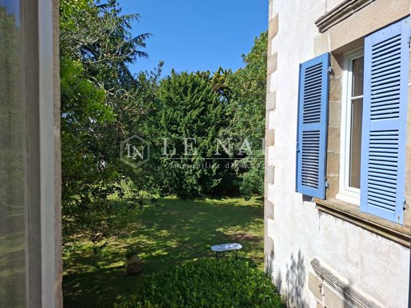 Proche mer, Au Croisic, maison d’armateur dans un grand parc clos