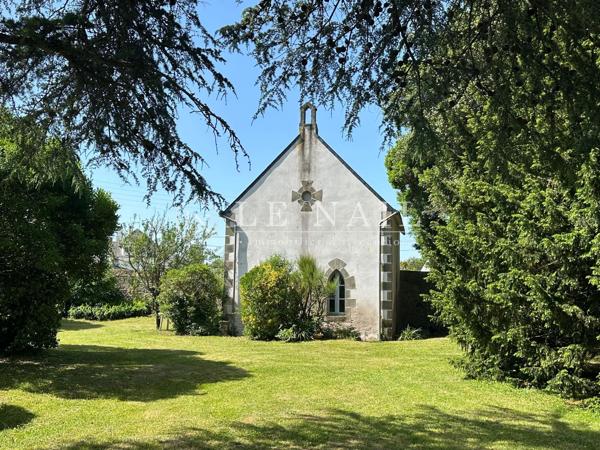 Proche mer, Au Croisic, maison d’armateur dans un grand parc clos