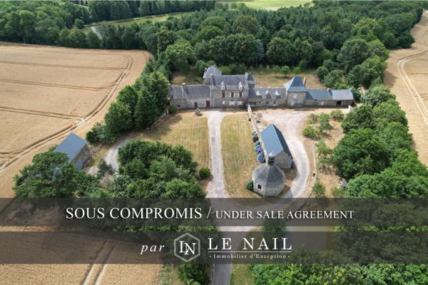 DANS LE MORBIHAN, AUTHENTIQUE MANOIR EN PARTIE A RESTAURER, AVEC DEPENDANCES ET CHAPELLE