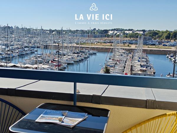 Port du Crouesty – T2 vue port, terrasse et parking
