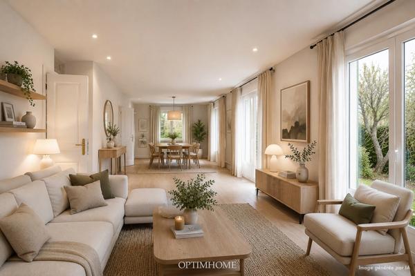 EXCLUSIVITÉ - Maison familiale avec jardin arboré + double garage