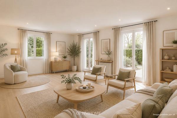 EXCLUSIVITÉ - Maison familiale avec jardin arboré + double garage