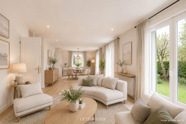 EXCLUSIVITÉ - Maison familiale avec jardin arboré + double garage