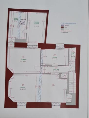 ORLEANS- PETIT IMMEUBLE DE RAPPORT COMPRENANT 2 APPARTEMENTS- DEPENDANCE EN PIERRES - JARDINET - CAVE