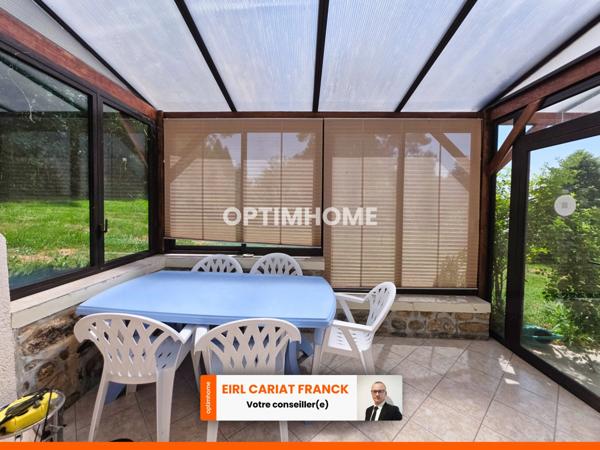 MAISON EN PIERRE DE 107 M2, L’ENSEMBLE SUR 2972 M² DE TERRAIN CLOS AVEC 150 M² DE DÉPENDANCES :