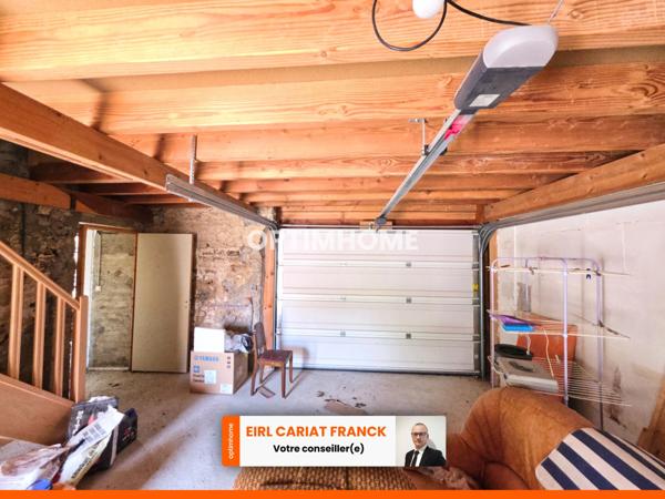 MAISON EN PIERRE DE 107 M2, L’ENSEMBLE SUR 2972 M² DE TERRAIN CLOS AVEC 150 M² DE DÉPENDANCES :