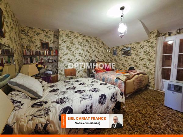 MAISON EN PIERRE DE 107 M2, L’ENSEMBLE SUR 2972 M² DE TERRAIN CLOS AVEC 150 M² DE DÉPENDANCES :