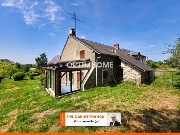 MAISON EN PIERRE DE 107 M2, L’ENSEMBLE SUR 2972 M² DE TERRAIN CLOS AVEC 150 M² DE DÉPENDANCES :