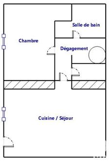 Appartement à vendre 2 pièces 44 m² Bruyères-le-Châtel
