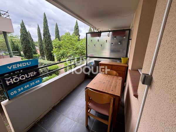 Charmant T2 avec balcon, piscine et parking à Toulouse