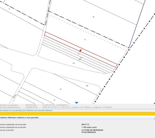 Wissous, parcelle agricole