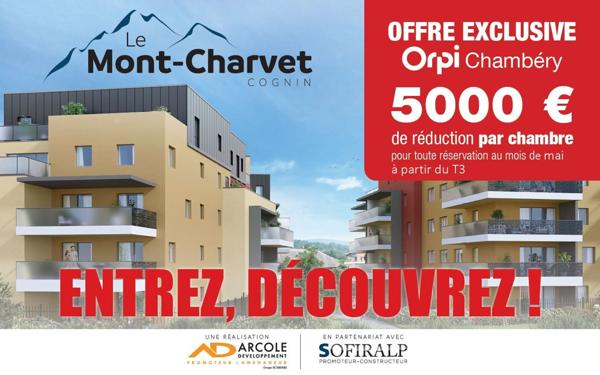 Appartement à vendre    3 pièces • 66,14 m2 Saint-Cassin