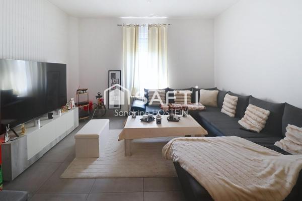 Maison avec 3 chambres, terrasse et jardin!