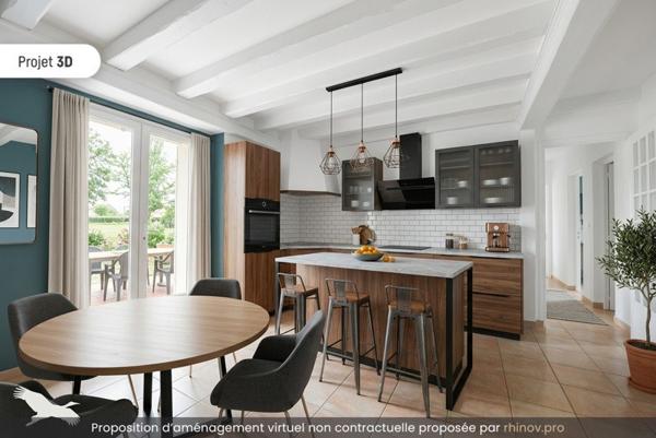 Maison à vendre |                                       Monthou-sur-Bièvre |                                        6 pièces  |  135 m²