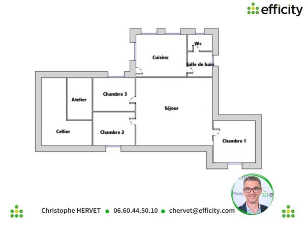 Maison
         4 pièces
        - 87 m²