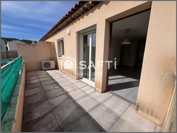 Appartement T2 44 m2 avec extérieur et parking