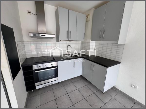 Appartement T2 44 m2 avec extérieur et parking