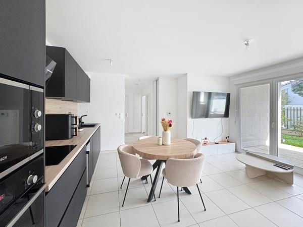 Saint-Maurice-de-Beynost (01700) T3 de 57,60 m² livré Mars 2025 en Rez de jardin, garage fermé et stationnement extérieur