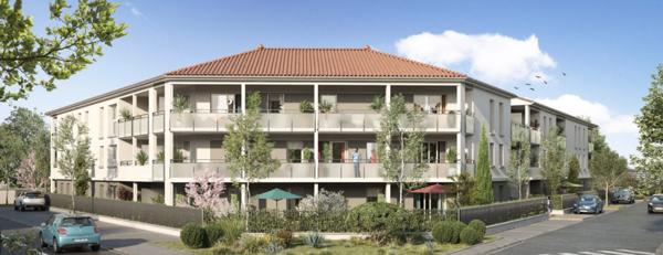 Saint-Maurice-de-Beynost (01700) T3 de 57,60 m² livré Mars 2025 en Rez de jardin, garage fermé et stationnement extérieur