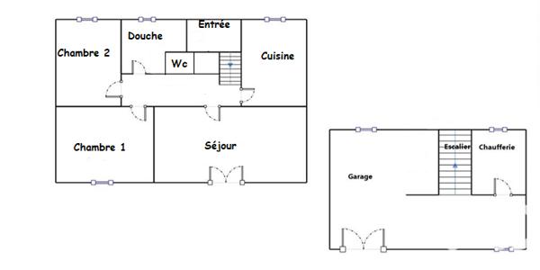 Maison à vendre 3 pièces 55 m² Saint-Florentin