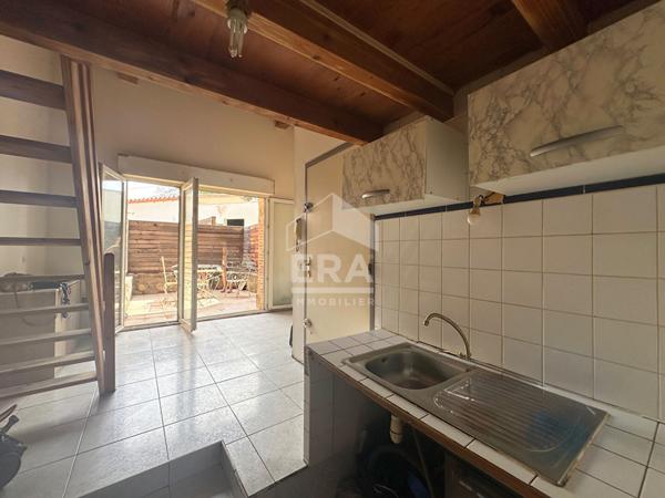 À vendre : Appartement T1 BIS  en rez de chaussée à Bages 