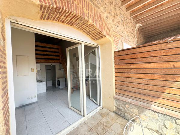 À vendre : Appartement T1 BIS  en rez de chaussée à Bages 