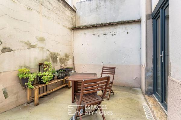 Loft en duplex au calme dans un ancien atelier