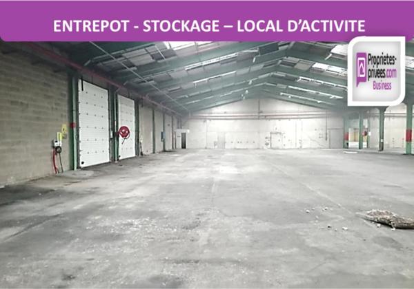 Métropole de Rouen - Local d'activité, Entrepôt logistique 3000 m²
