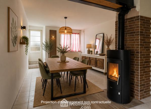 Maison de ville 93 m² à Pouzauges 85700