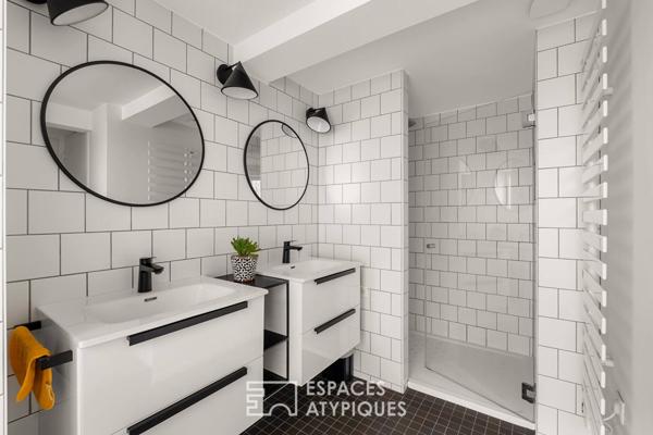 Maison loft atelier au coeur du village de La Tour de Salvagny