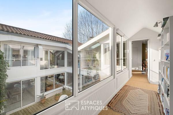 Maison loft atelier au coeur du village de La Tour de Salvagny