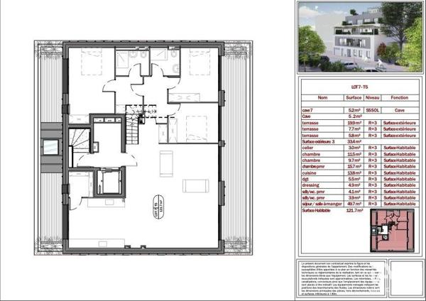 Appartement à vendre 5 pièces 121 m² Saint-Cloud