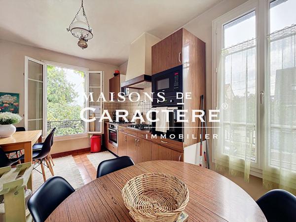 Maison de charme individuelle de 90m2 & jardin à 10 mn à pied des écoles et commerces