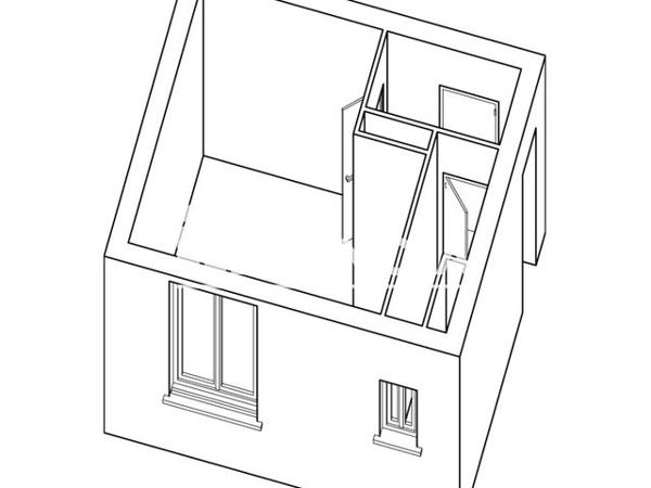 Location Studio 20.14 m² - 26 BIS CANAL ST MARTIN Rennes 35700