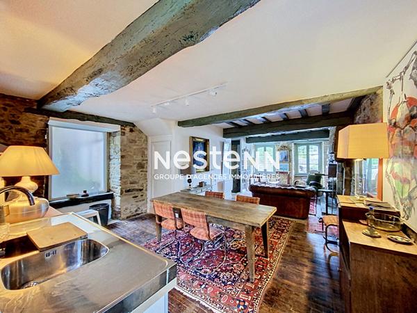 Appartement en triplex de caractère à Quimperlé - Rare sur le marché