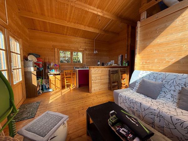 Terrain de loisirs Boutigny Sur Essonne avec châlet 30m2, terrain 990m2