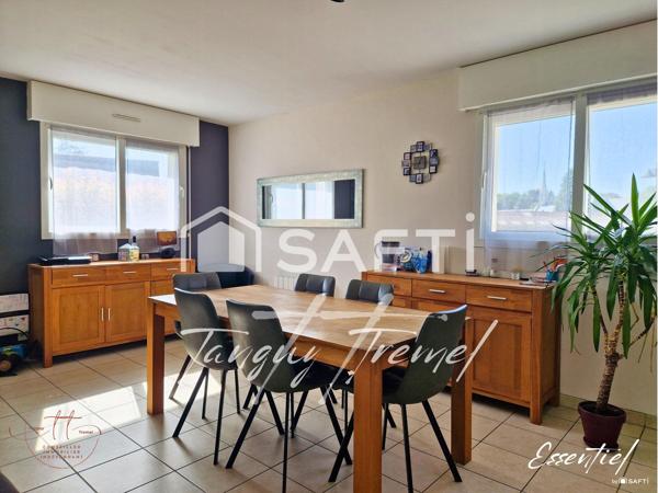 LANVAUDAN – Maison familiale sans travaux avec vie de plain-pied et sous-sol complet