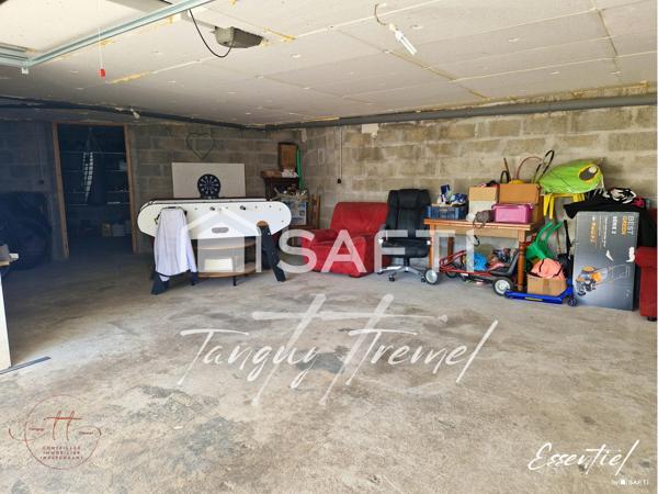 LANVAUDAN – Maison familiale sans travaux avec vie de plain-pied et sous-sol complet