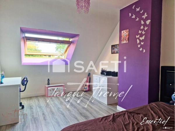 LANVAUDAN – Maison familiale sans travaux avec vie de plain-pied et sous-sol complet